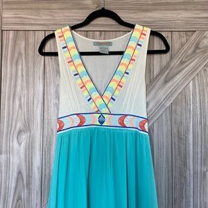 Flying Tomato Neon Detail Maxi Dress